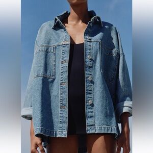 Patch Pocket Denim Jacket